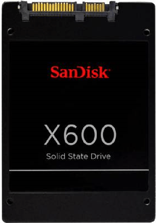 Western Digital SanDisk X600 2.5 2000 GB Serial ATA III (X600 SSD 2TB 2.5 SATA Secured) SanDisk X600 2 TB 2.5" Serial ATA III