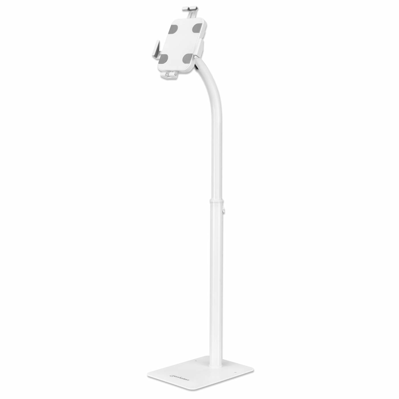 Manhattan 406345 supporto per personal communication Tablet/UMPC Bianco (FLOOR KIOSK STAND TABLET/IPAD - -ROTATE TILT LO Manhattan 406345 supporto per