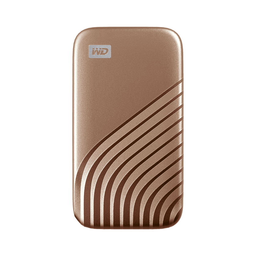 Western Digital My Passport 500 GB Oro (MYPASSPORT SSD 500GB GOLD - 1050MB/S READ 1000MB/S WR PC/MAC) Western Digital My Passport 500 GB USB tipo-C 3.