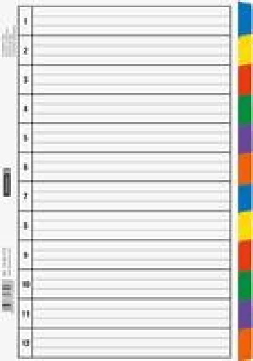 Brunnen 10-66 510 calcolatore e carta da registro 180 g/m² BRUNNEN Raccoglitore ad anelli A4 12 pezzi bianco