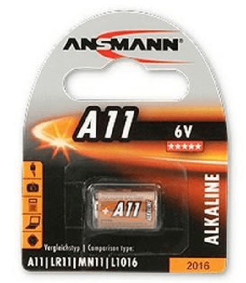 Ansmann Batteria A11 / LR11 ANSMANN tensione di 6 V blister da 1 Ansmann A 11 Batteria monouso Alcalino