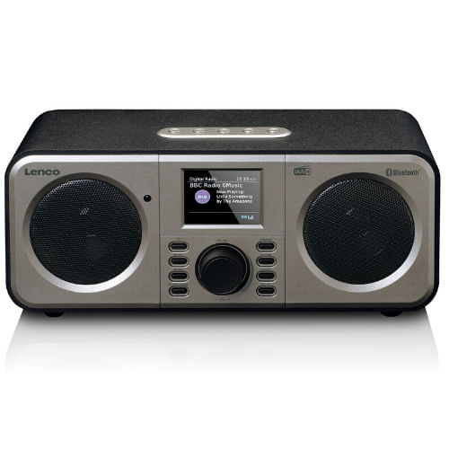 Lenco Radio digitale Lenco DAR-030BK con DAB Bluetooth nera Lenco DAR-030 radio Analogico e digitale Nero