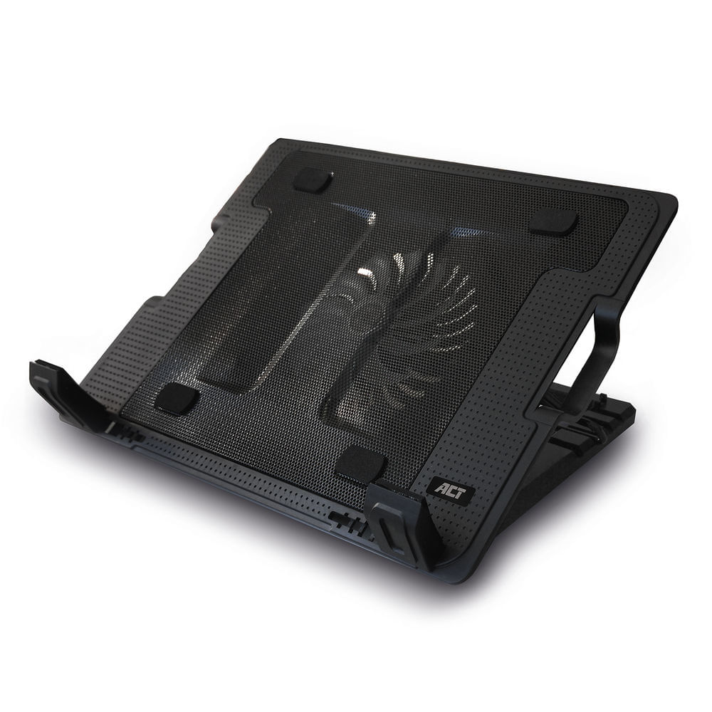 Act Base di raffreddamento per notebook ACT AC8110 439 cm (17.3") 1000 Giri/min Nero ACT AC8110 base di raffreddamento per laptop 43,9 cm (17.3") 1000