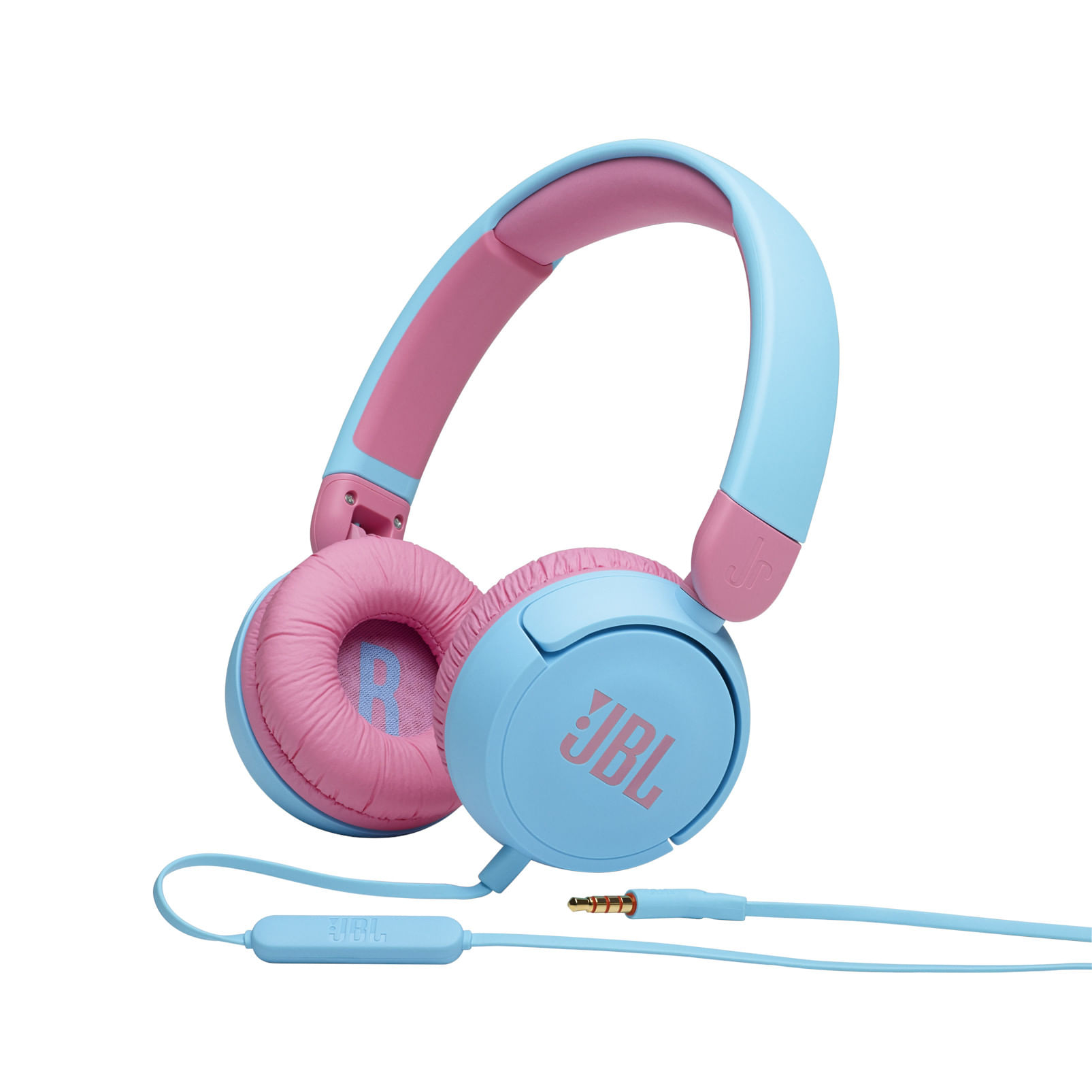 Jbl JR310 Cuffie per Bambini con Cavo e Limitatore di Volume Cuffie On Ear con Microfono e Filo Piatto Antigroviglio su JBL JR310 Auricolare Cablato A