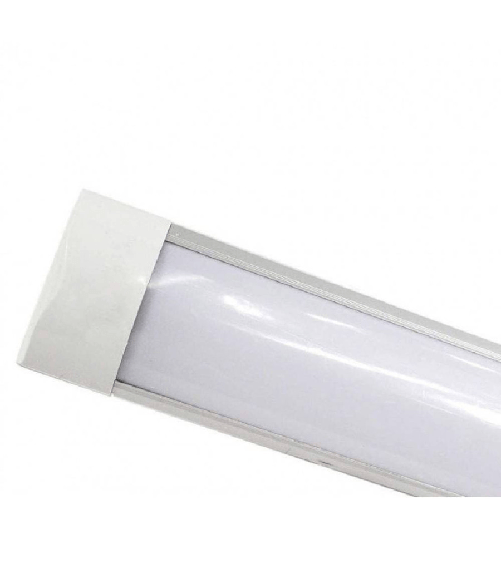 Trade Shop Traesio-plafoniera Led Slim 120 Cm Sottopensile Soffitto Luce Calda Fredda Naturale - Colore Bianco Caldo