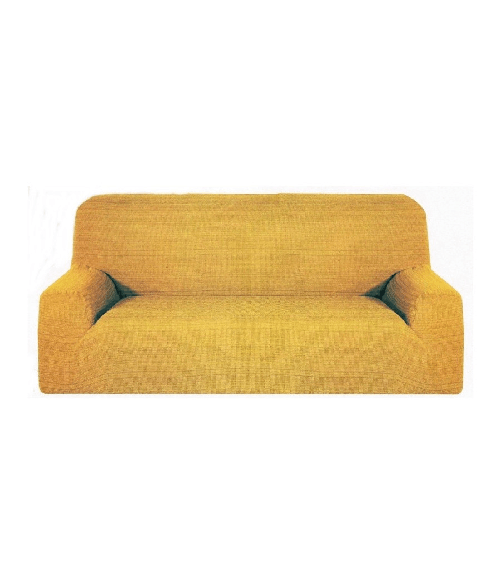 Trade Shop Traesio-copridivano 4 Posti Estendibile Da 170 A 280 Cm Copri Divano Elasticizzato Color - Blu Trade Shop Traesio-copridivano 4 Posti Esten