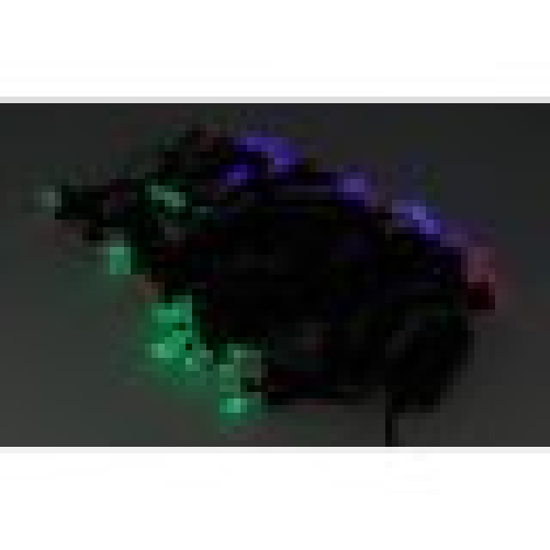 Mini Lucciole 60 Led Multicolori RGB Forma Punta di Frecca Goccia Pioggia Per Natale Festa Decorativa Filo Nero 8,8 metri Uso Interno CS31064