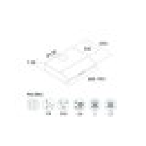 Samet Gruppo cappa sottopensile potenza aspirante 280 m3/h Classico 90 bianco