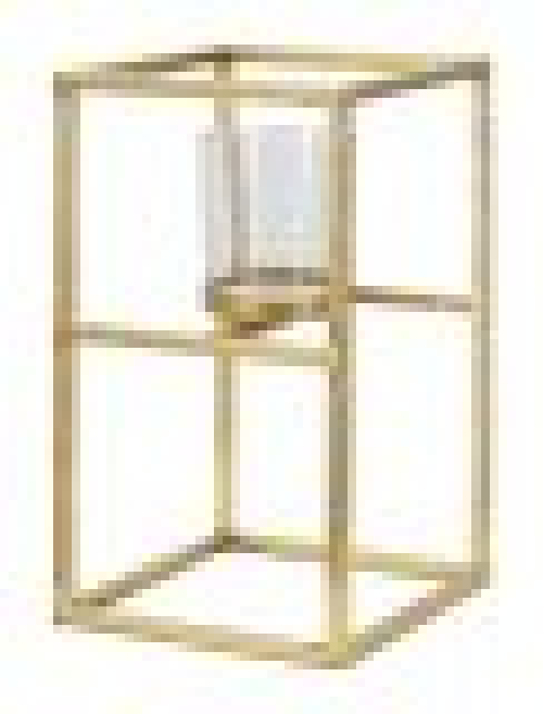 Portacandele Elegante Piccolo 15x15x25 cm - ELEGANT