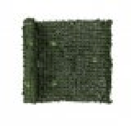 Recinzione, separè in pvc con foglie di lauro verde 300x100cm Fredi