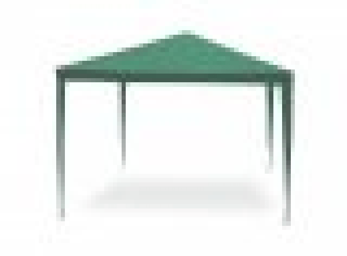 Gazebo leggero 3x4 mt acciaio, telo in PE verde 110 gr/m² Fredi Lica