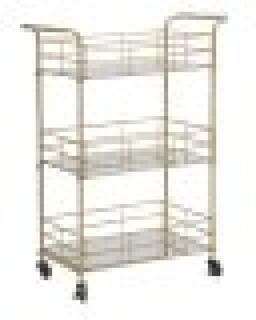 Carrello Glam Rettangolare cm 60X30,5X80 - GLAM RETTANGOLARE