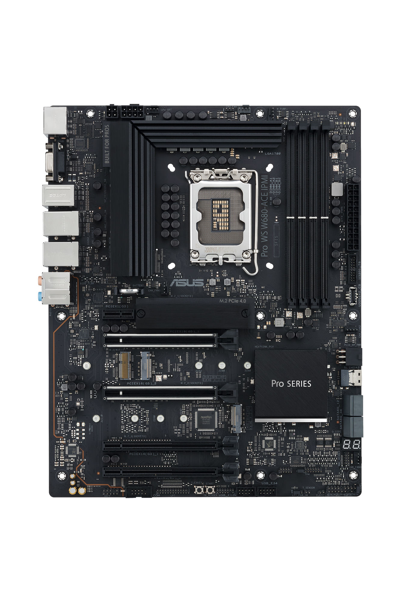 ASUS Pro WS W680-ACE IPMI - Scheda Madre ATX Intel LGA 1700 ASUS PRO WS W680-ACE IPMI Intel W680 LGA 1700 ATX