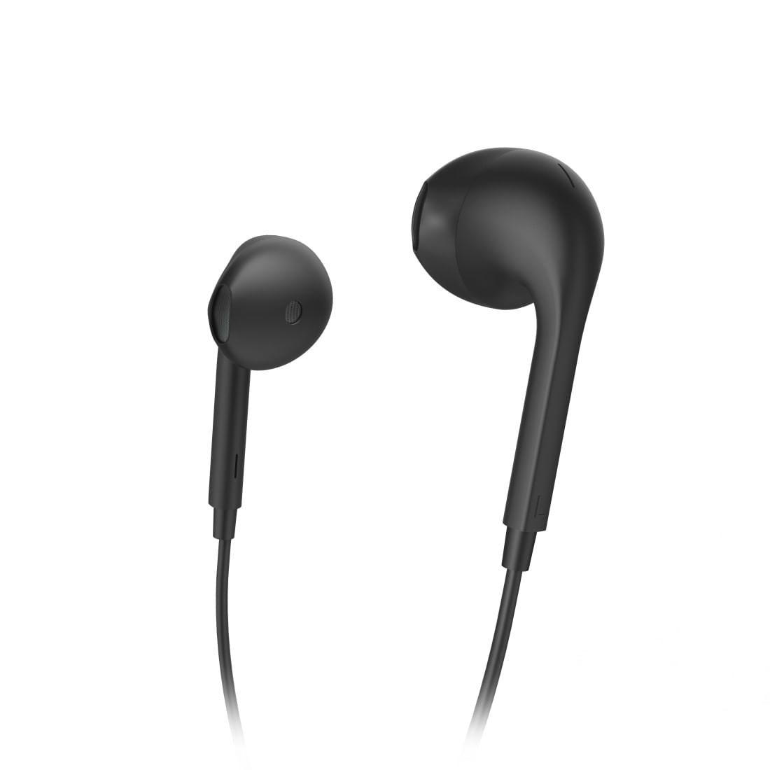 Hama Glow Auricolare Cablato In-ear Musica e Chiamate Nero (Hama Glow Apple/Lightning Earset with Microphone Answer Butt Hama Glow Auricolare Cablato