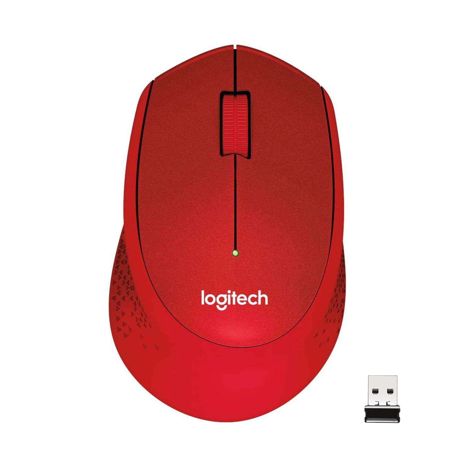 Logitech M330 SILENT PLUS Mouse Wireless, 2,4 GHz con Ricevitore USB Nano, Tracciamento Ottico 1000 DPI Logitech M330 Silent Plus mouse Ufficio Mano d
