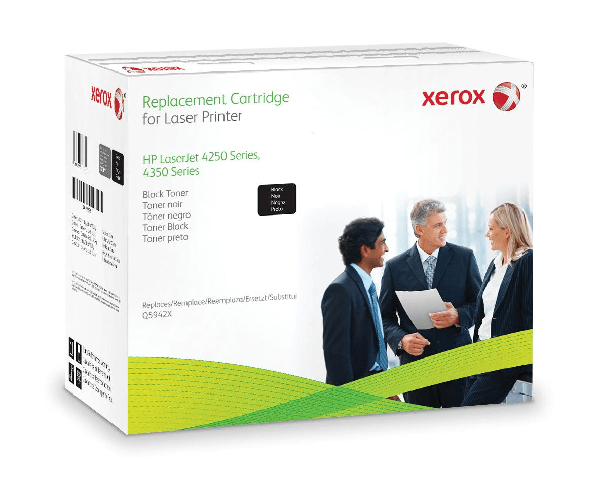 Xerox Cartuccia toner nero. Equivalente a HP Q5942X. Compatibile con HP LaserJet 4250, LaserJet 4350