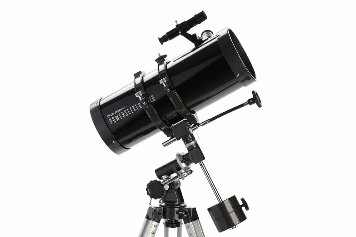 Celestron PowerSeeker 127EQ-MotorDrive Riflettore 329x Nero