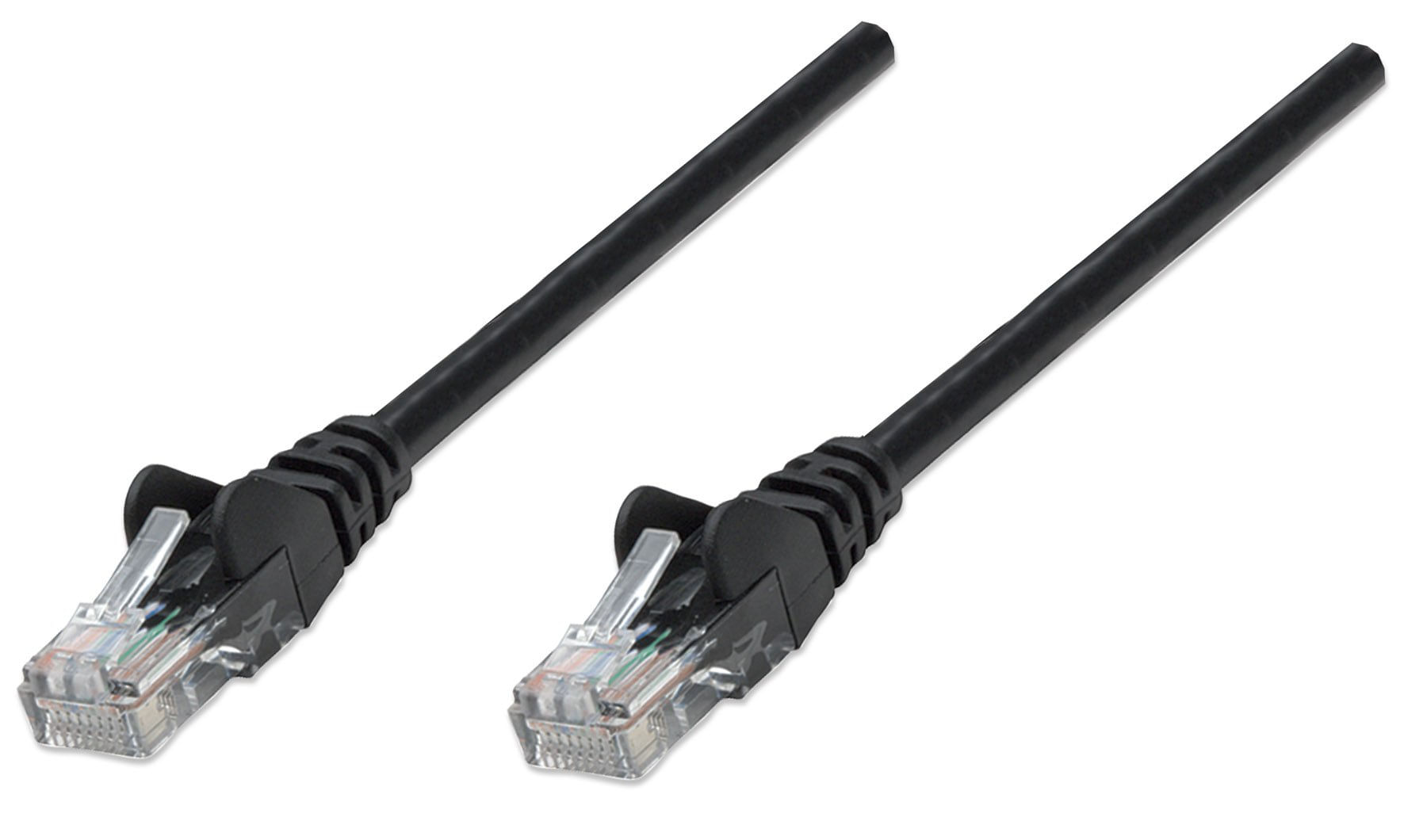 Intellinet 320740 cavo di rete Nero 1 m Cat5e U/UTP (UTP)