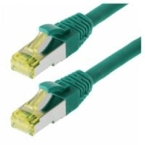 Helos Cat 6a S/FTP 20 m cavo di rete Verde Cat6a S/FTP (S-STP) Helos Cavo patch Helos S/FTP Cat 6a verde 200 m
