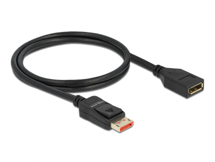 DeLOCK Cavo prolunga DisplayPort 8K 60 Hz 1 m