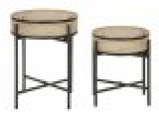 TAVOLINETTI COPPIA FUJI CM 40X50-35X40