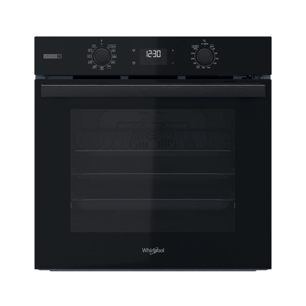 Whirlpool OMSR58RU1SB Forno Elettrico 71 Litri Classe Energetica A Nero Whirlpool Elements Steam Forno da incasso - OMSR58RU1SB