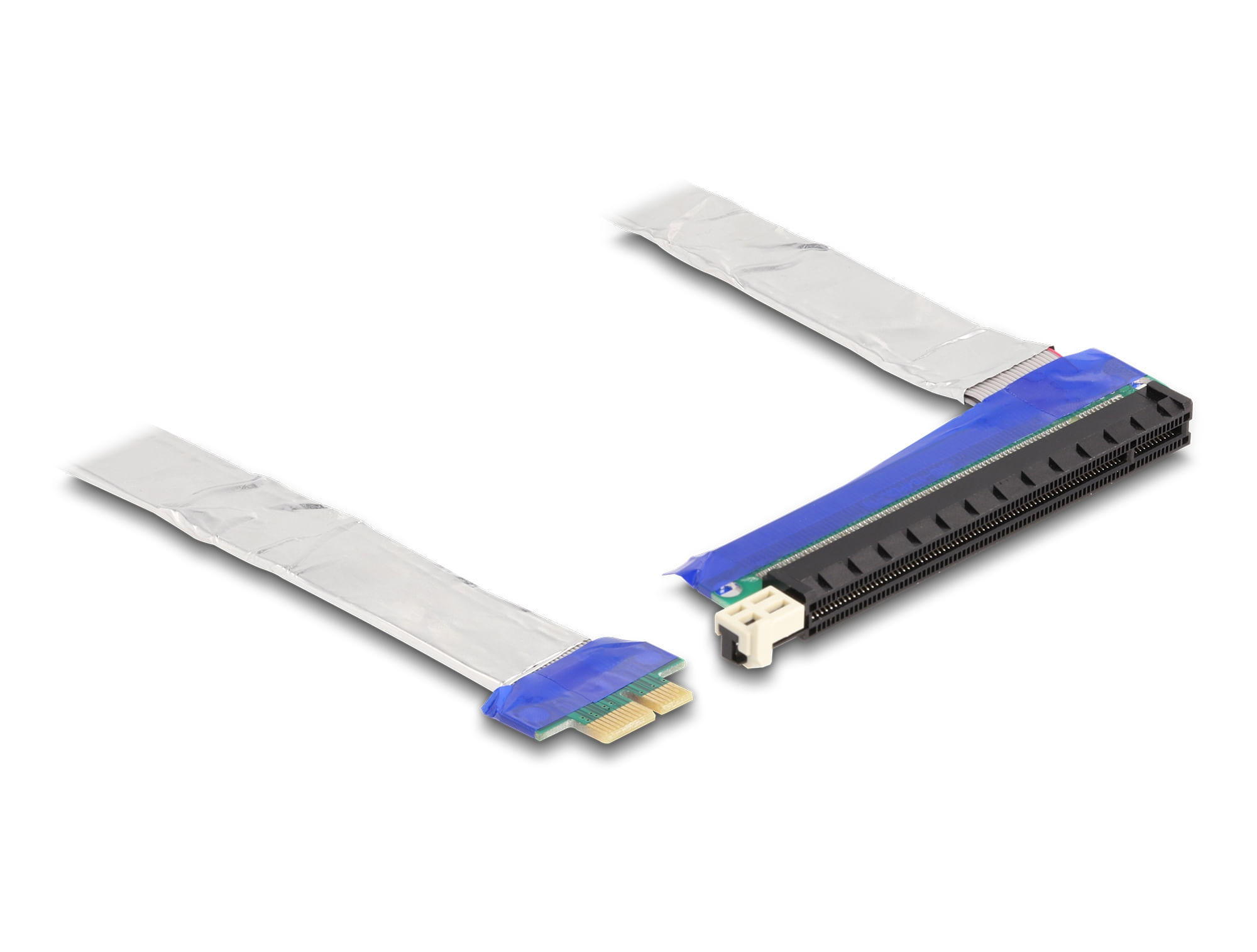 Delock Scheda montante PCI Express x1 connettore su slot x16 con cavo da 20 cm DeLOCK Scheda Riser PCI Express x1 maschio per slot x16 con cavo da 20