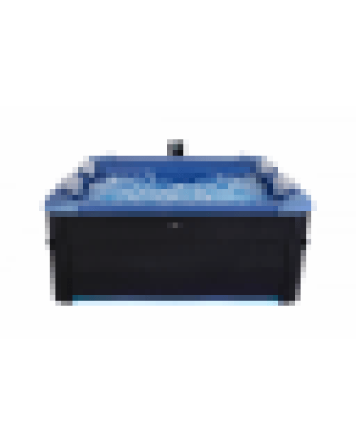 Minipiscina idromassaggio rigida da esterno, 6 sedute 160x160cm wi-fi smart Mspa Oslo blu Sapphire