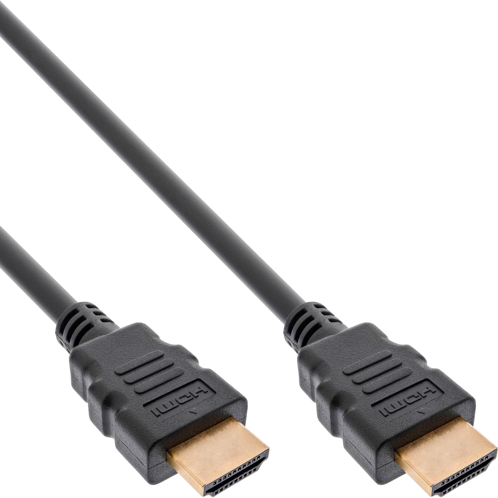 Inline Internet Systems Cavo HDMI - HDMI Ultra High Speed 8K4K - maschio/maschio - nero/oro - 2m InLine Cavo HDMI certificato, HDMI ad altissima veloc