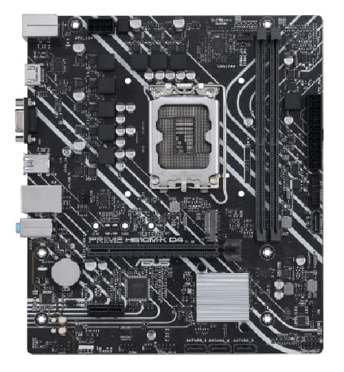 ASUS PRIME H610M-K D4 Intel H610 LGA 1700 micro ATX