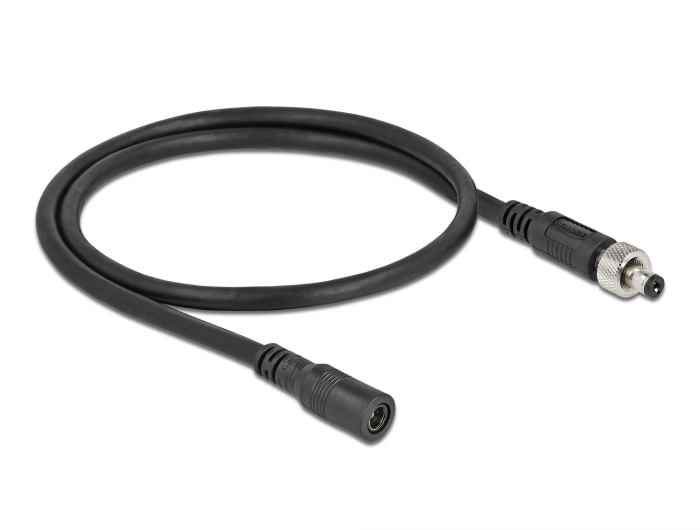 DeLOCK Cavo di estensione DC 5,5 x 2,1 mm maschio per femmina avvitabile