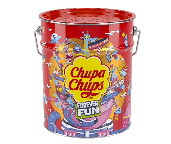 PERFETTI VAN MELLE CHUPA CHUPS LATTA (150PZ)