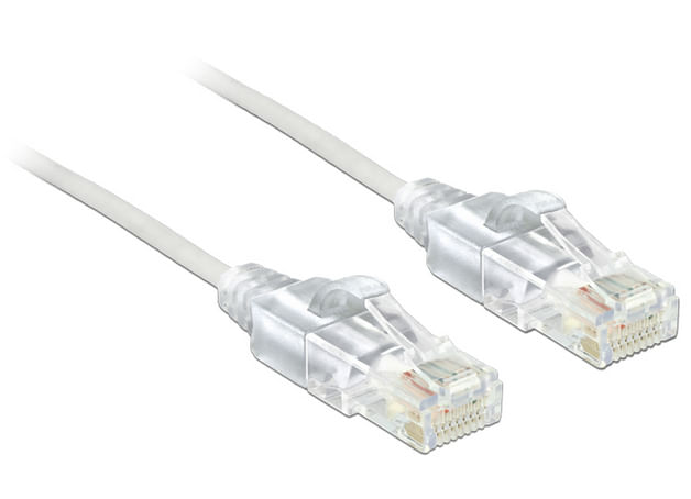 DeLOCK 0.5m Cat.6, UTP cavo di rete Bianco 0,5 m Cat6 U/UTP (UTP)
