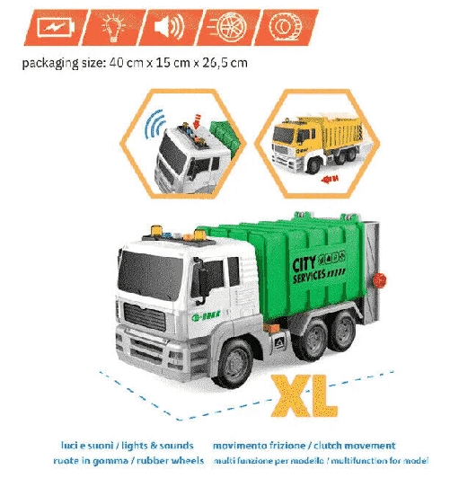 CAMION SPAZZATURA XL
