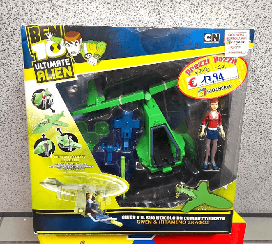 BEN10 PERSONAGGI C/VEICOLO - BEN