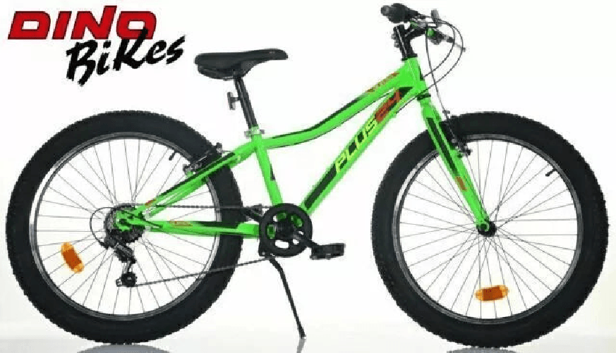 BICI 24'' VERDE FLUO PLUS