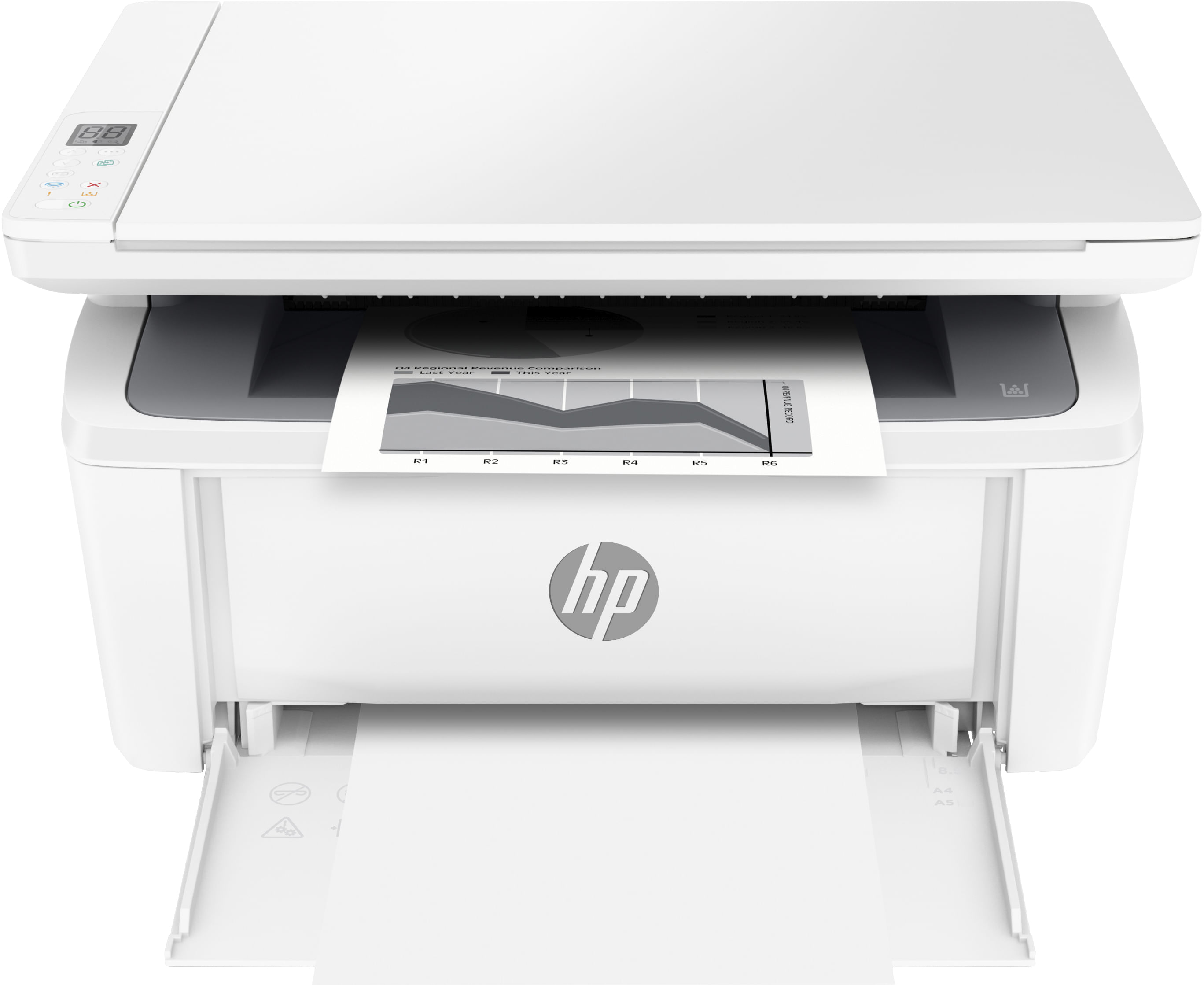 HP LaserJet Stampante multifunzione M140w, Bianco e nero, Stampante per Piccoli uffici, Stampa, copia, scansione, Scansione verso e-mail; scansione ve