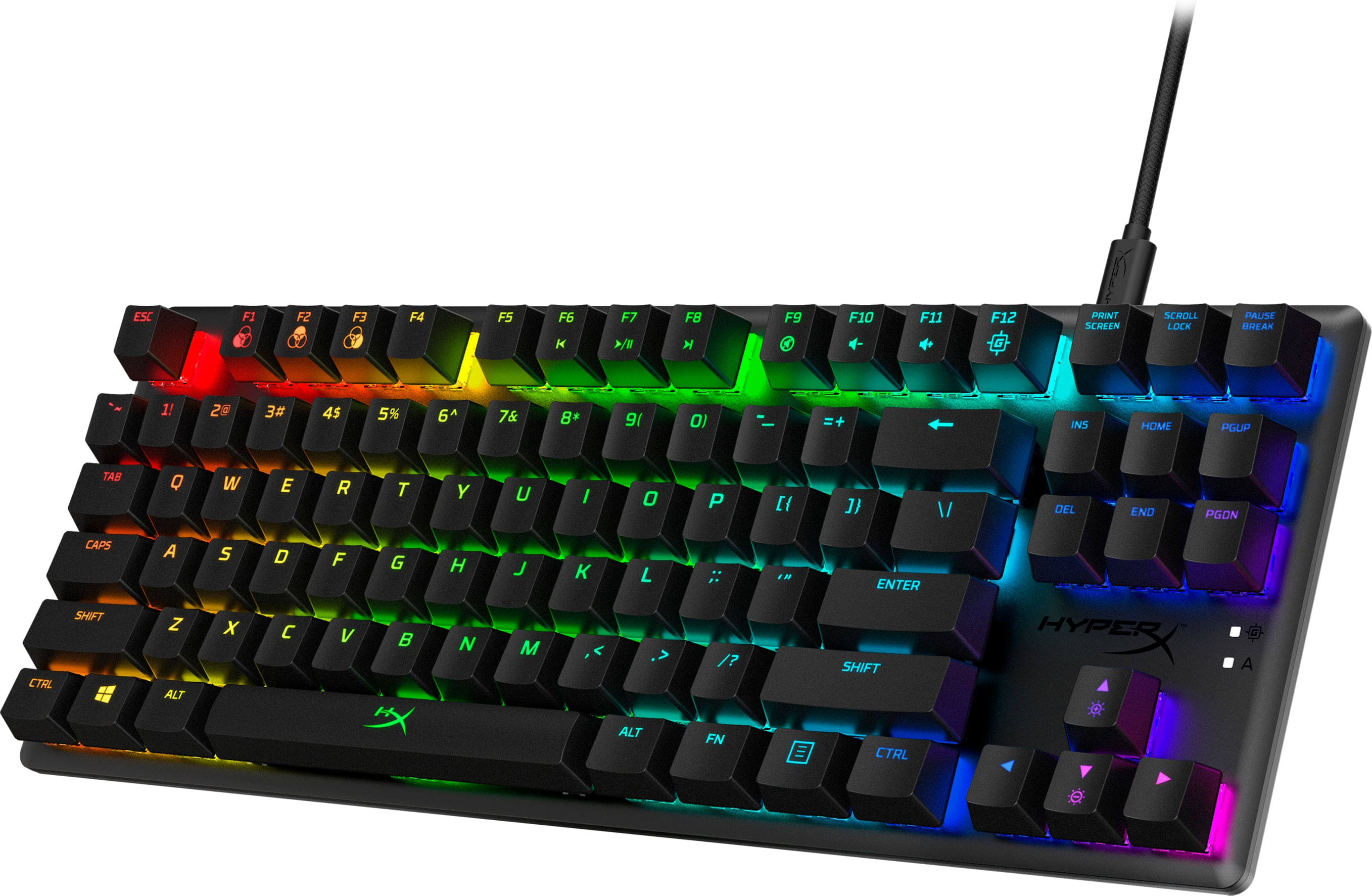 Hp HyperX Alloy Origins Core – Tastiera meccanica da gaming – HX Red (layout USA)