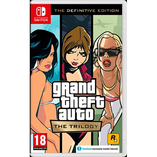 GRAND THEFT AUTO (GTA) THE TRILOGY THE DEFINITIVE EDITION SWITCH UK