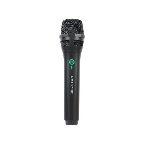 Majestic New Majestic MIC-601W Microfono senza Fili Wireless Uhf con Cavo New Majestic MIC-601W