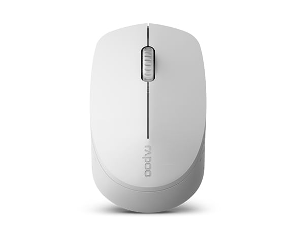 Rapoo M100 Silent mouse Ambidestro Wireless a RF + Bluetooth Ottico 1300 DPI