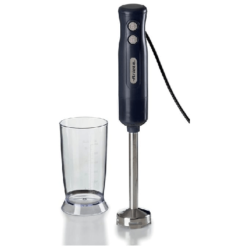 Ariete 601 Frullatore a Immersione Breakfast, Frullatore a immersione, 700 W, 2 velocità, Lama in acciaio inox, Gamba removibile, Bicchiere trasparent