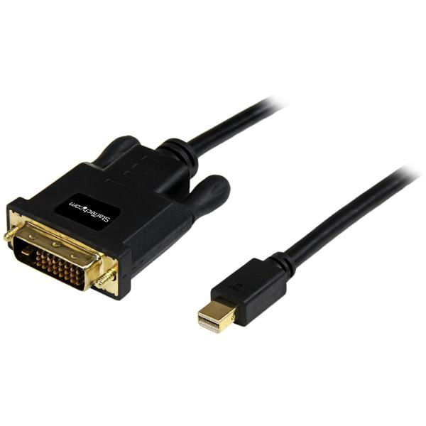 StarTech.com Cavo Mini DisplayPort a DVI Passivo 1080p - 3 m- Cavo Adattatore Mini DP a DVI Single Link - Cavo Convertitore mDP 1.2 o Thunderbolt 1/2