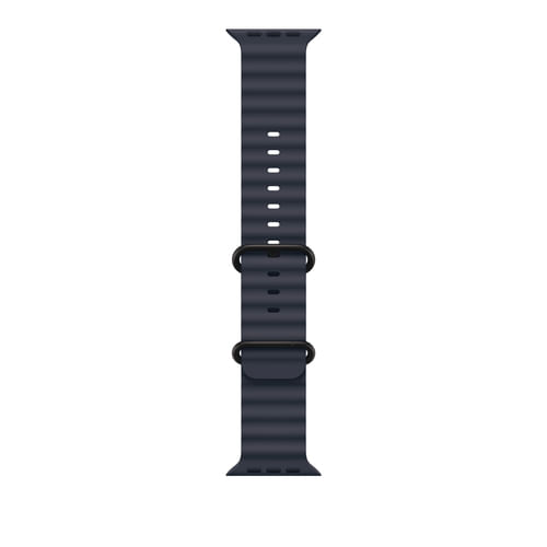 Apple Cinturino Ocean blu navy (49 mm) - Titanio nero
