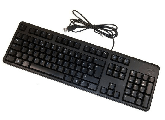 DELL DJ491 tastiera USB QWERTY Inglese Nero