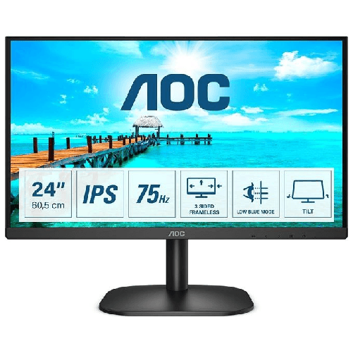 AOC B2 24B2XDA LED display 60,5 cm (23.8") 1920 x 1080 Pixel Full HD Nero
