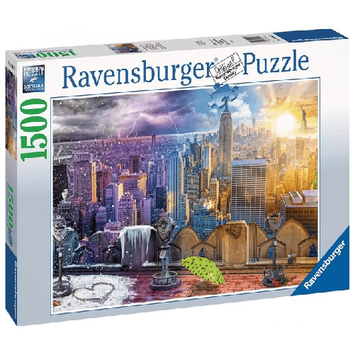 Ravensburger 16008 puzzle 1500 pz Città