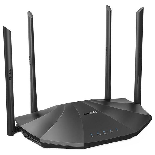 Tenda ROUTER TENDA AC19 AC2100 WIRELESS GIGABIT DUAL BAND 1733MBPS A 5GHz +300MBPS a 2.4GHz, 1P GE WAN, 4P GE LAN