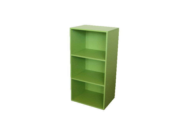 CRO Libreria modulare con struttura in pannello truciolare - cm. 40x30 h. cm. 80 - colore verde