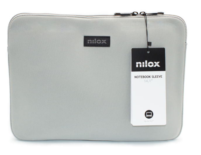 Nilox, Sleeve Grigia 14", Borsa Porta PC 14" Compatta e Leggera, Peso 120 Grammi, Dimensioni 36 Nilox NXF1402 borsa per laptop 35,8 cm (14.1") Custodi